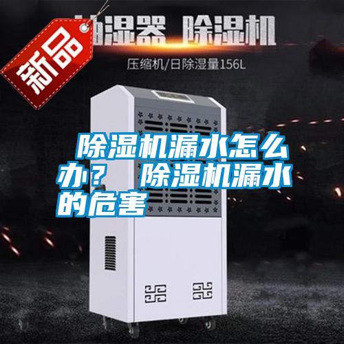 除濕機漏水怎么辦? 除濕機漏水的危害