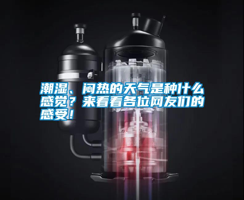 潮濕、悶熱的天氣是種什么感覺？來看看各位網友們的感受！