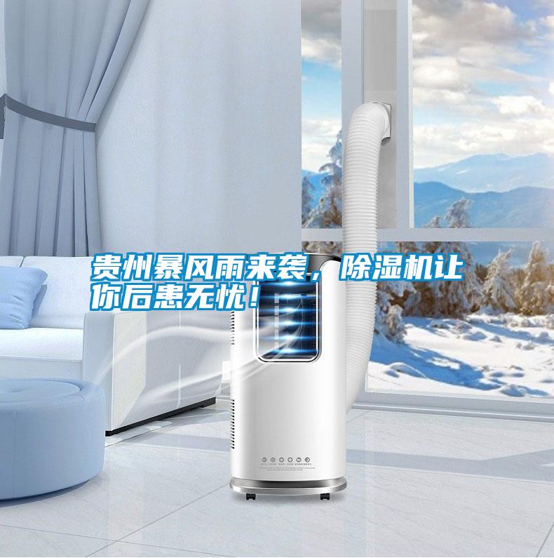 貴州暴風雨來襲,除濕機讓你后患無憂!