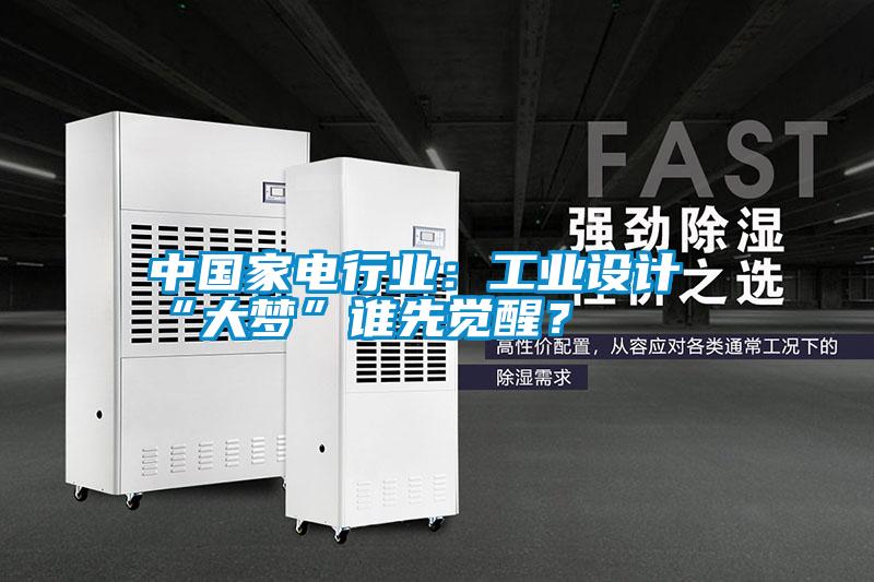 中國家電行業(yè):工業(yè)設(shè)計(jì)“大夢(mèng)”誰先覺醒?