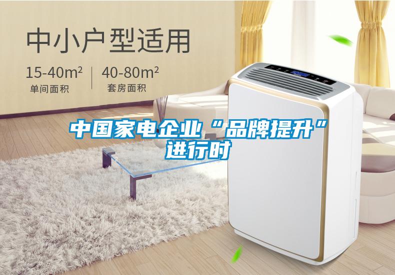 中國家電企業“品牌提升”進行時