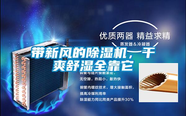 帶新風的除濕機，干爽舒濕全靠它