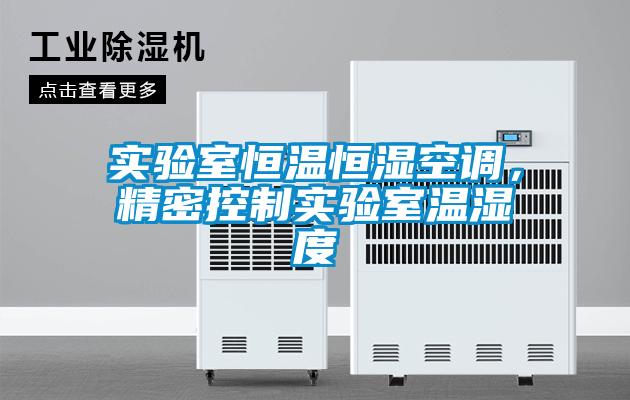 實驗室恒溫恒濕空調，精密控制實驗室溫濕度