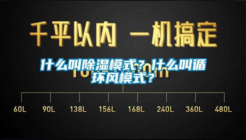什么叫除濕模式？什么叫循環(huán)風(fēng)模式？