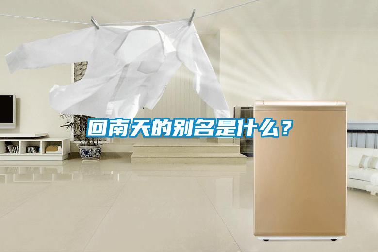回南天的別名是什么？