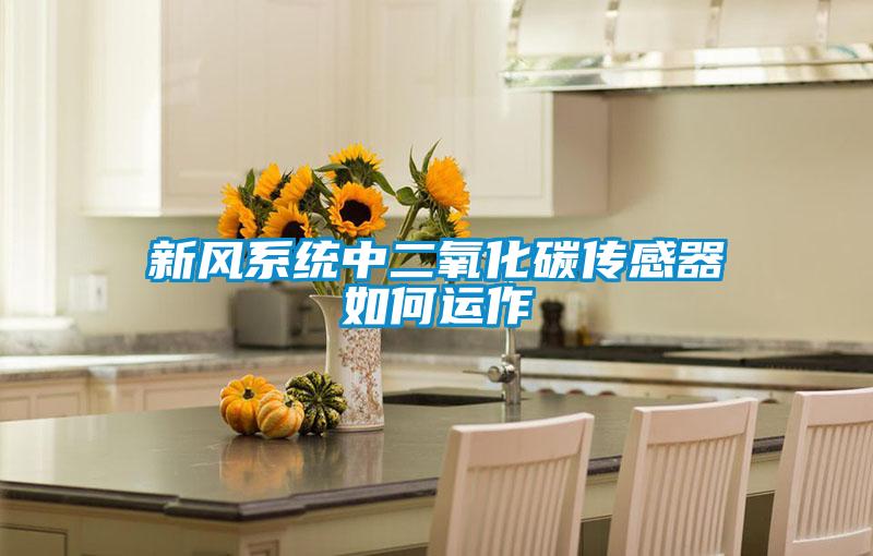 新風系統中二氧化碳傳感器如何運作