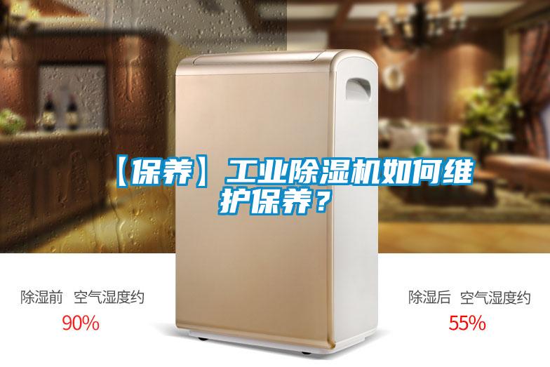 【保養】工業除濕機如何維護保養？