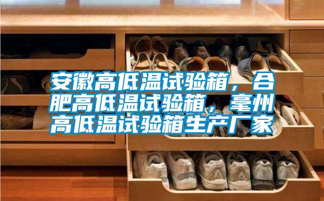 安徽高低溫試驗箱，合肥高低溫試驗箱，毫州高低溫試驗箱生產廠家