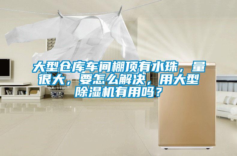 大型倉庫車間棚頂有水珠,量很大,要怎么解決,用大型除濕機(jī)有用嗎?