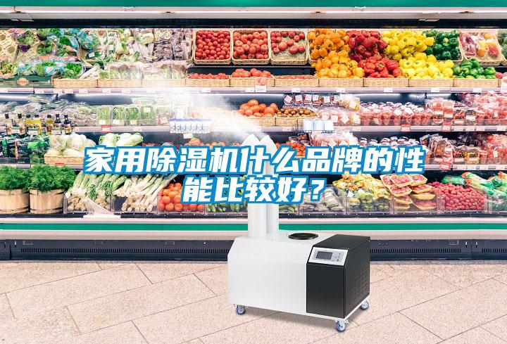 家用除濕機什么品牌的性能比較好?