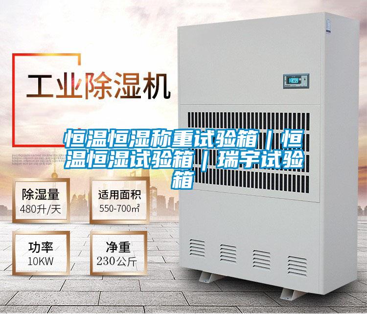 恒溫恒濕稱重試驗箱|恒溫恒濕試驗箱|瑞宇試驗箱
