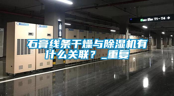 石膏線條干燥與除濕機有什么關聯?_重復