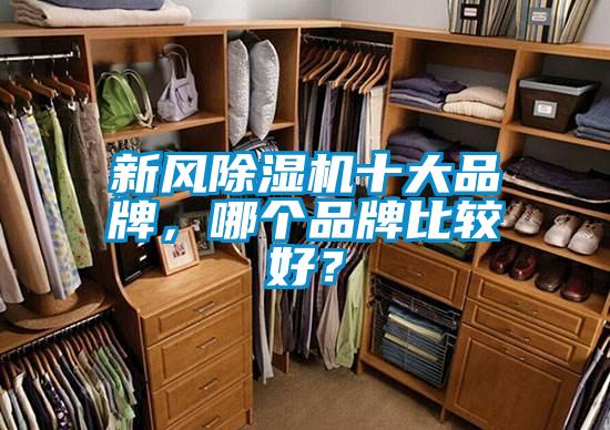 新風除濕機十大品牌,哪個品牌比較好?