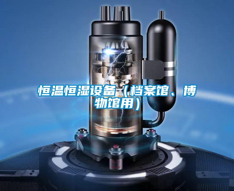 恒溫恒濕設(shè)備（檔案館、博物館用）
