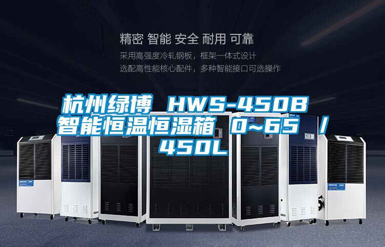 杭州綠博 HWS-450B 智能恒溫恒濕箱 0~65℃/450L