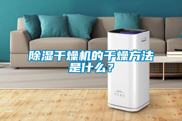 除濕干燥機的干燥方法是什么?